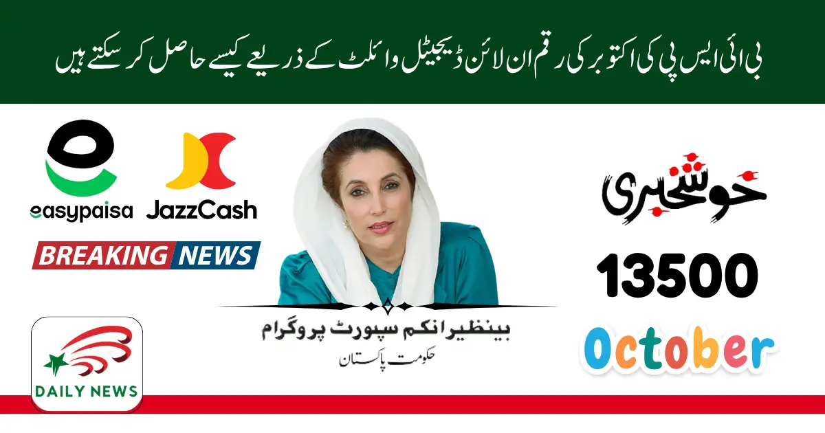 BISP 8171 October 2025 Payment Update When and How You Will Get Money